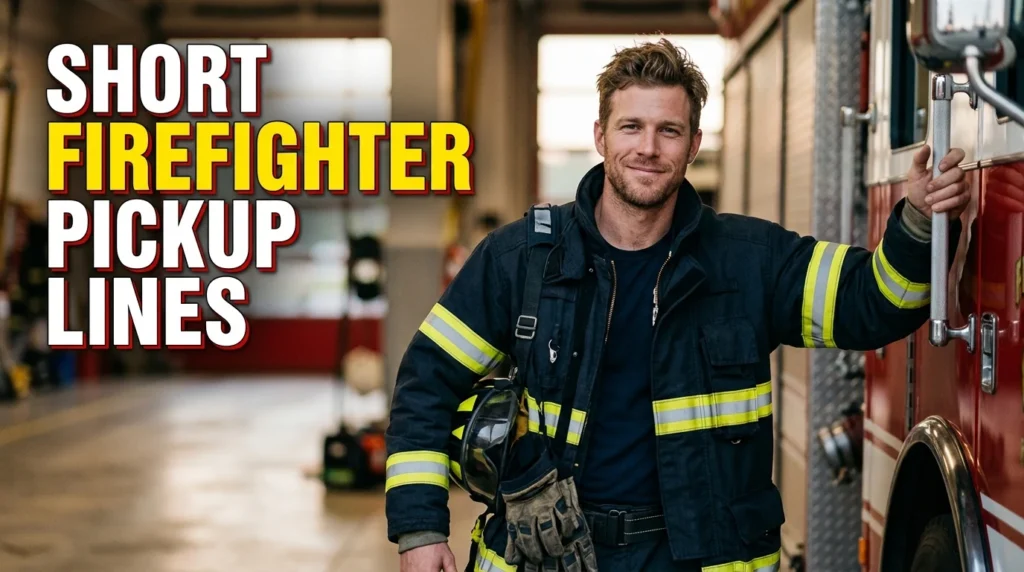 Short Firefighter Pickup Lines