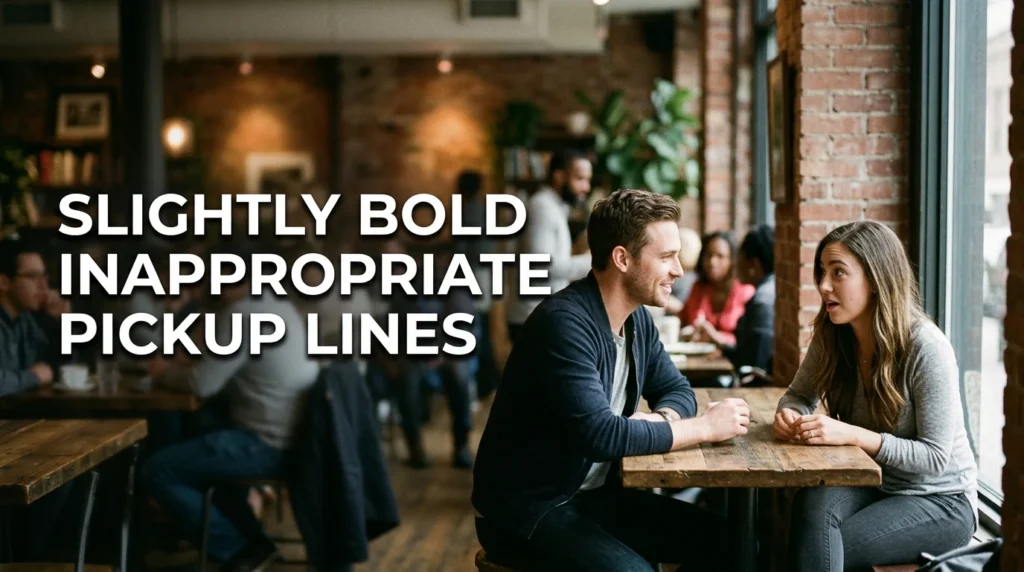 Slightly Bold Innapropriate Pickup Lines