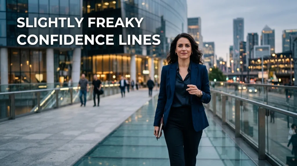 Slightly Freaky Confidence Lines