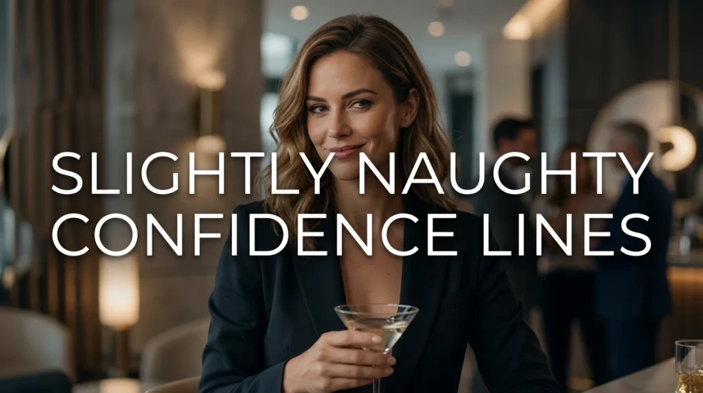 Slightly Naughty Confidence Lines