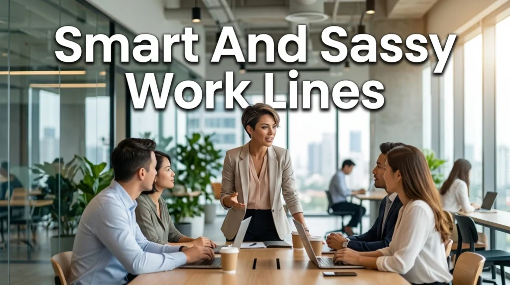 Smart And Sassy Work Lines