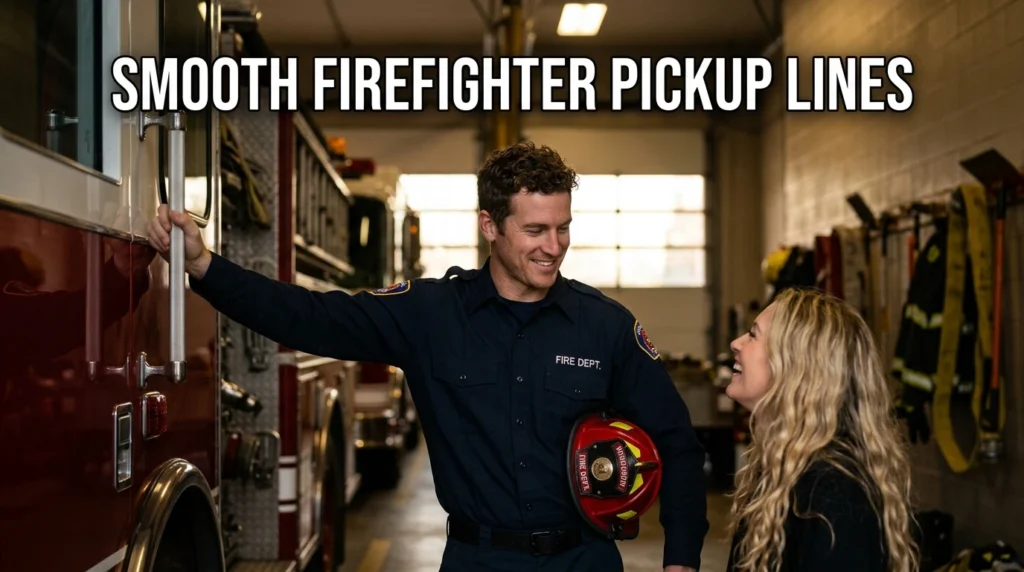 Smooth Firefighter Pickup Lines
