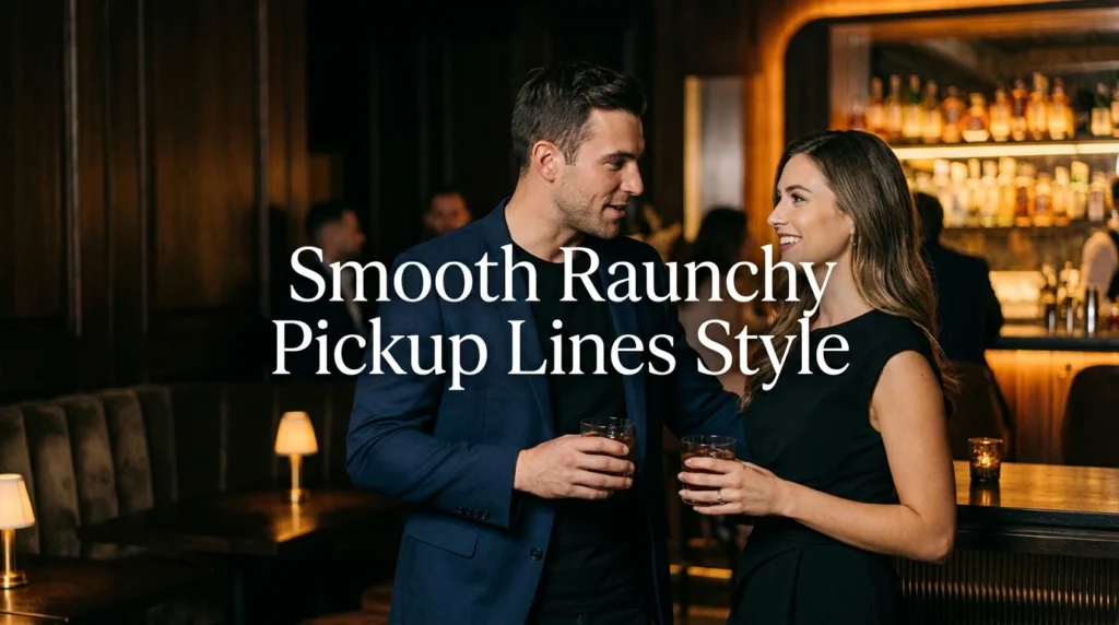 Smooth Raunchy Pickup Lines Style