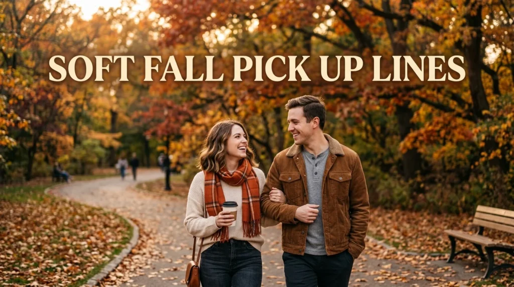 Soft Fall Pick Up Lines