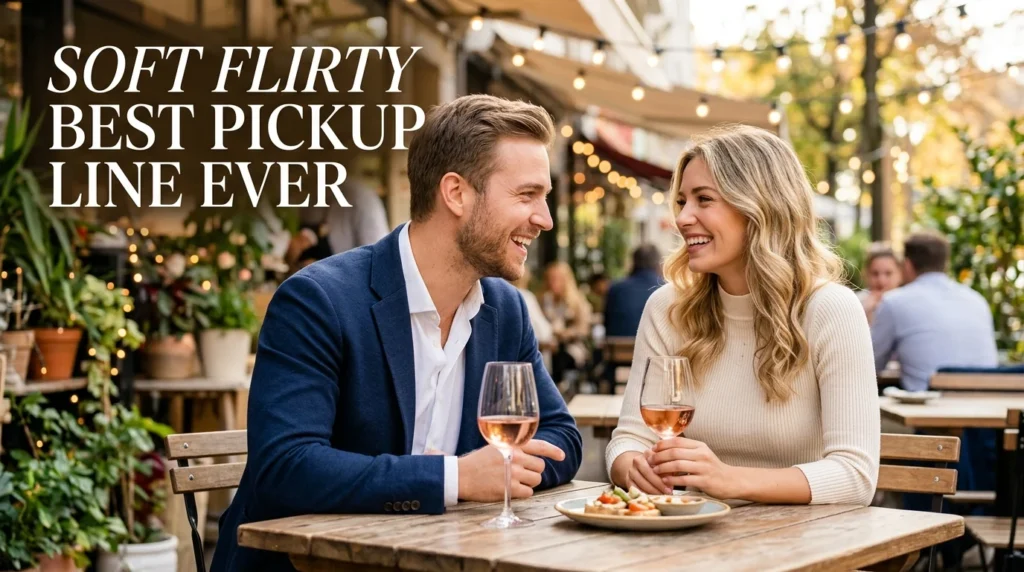 Soft Flirty Best Pickup Line Ever