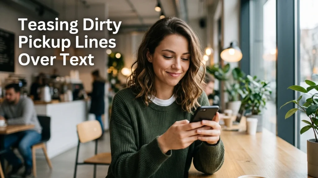 Teasing Dirty Pickup Lines Over Text