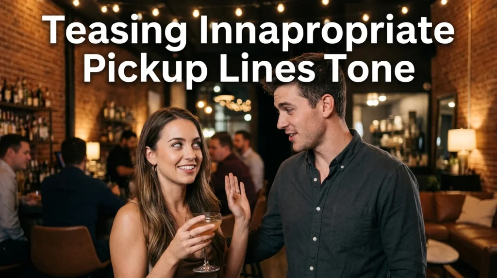 Teasing Innapropriate Pickup Lines Tone
