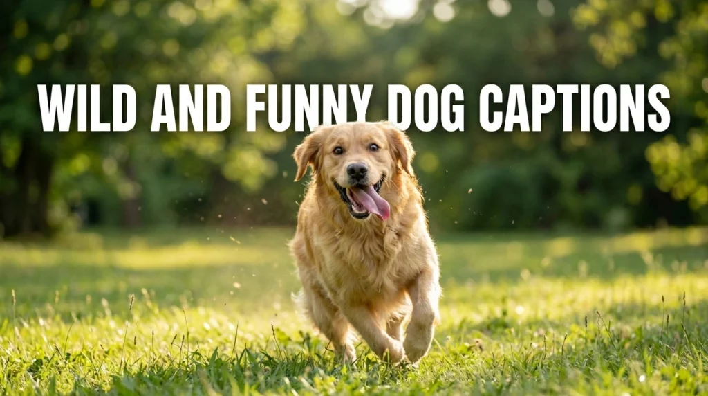 Wild And Funny Dog Captions