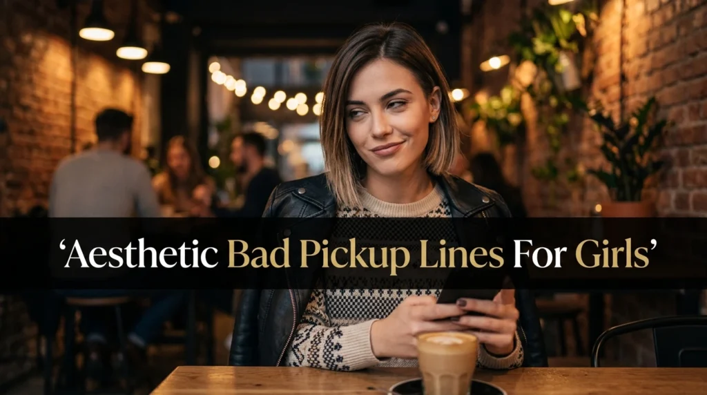 Aesthetic Bad Pickup Lines For Girls