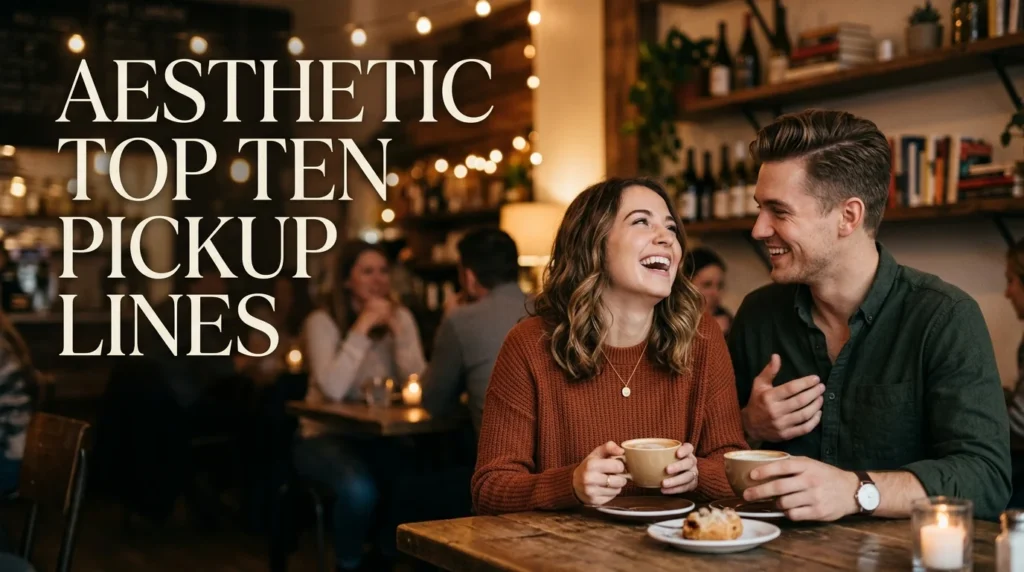 Aesthetic Top Ten Pickup Lines