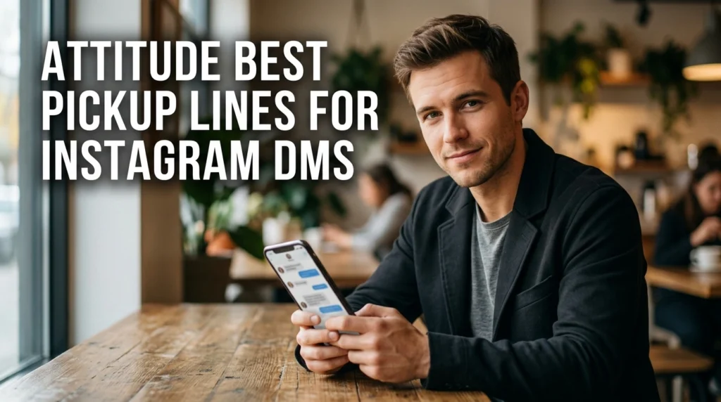 Attitude Best Pickup Lines For Instagram Dms