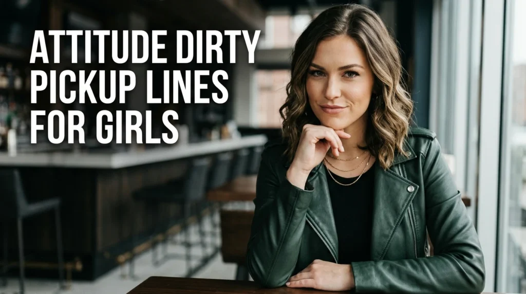 Attitude Dirty Pickup Lines For Girls