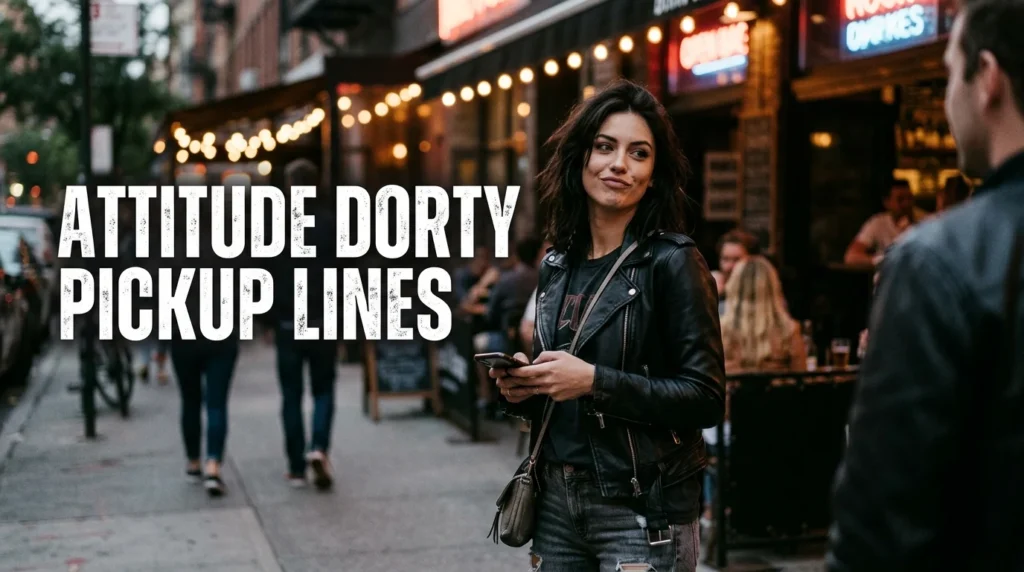Attitude Dorty Pickup Lines