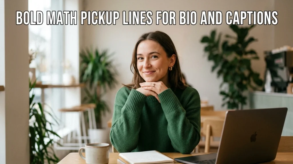 Bold Math Pickup Lines For Bio And Captions