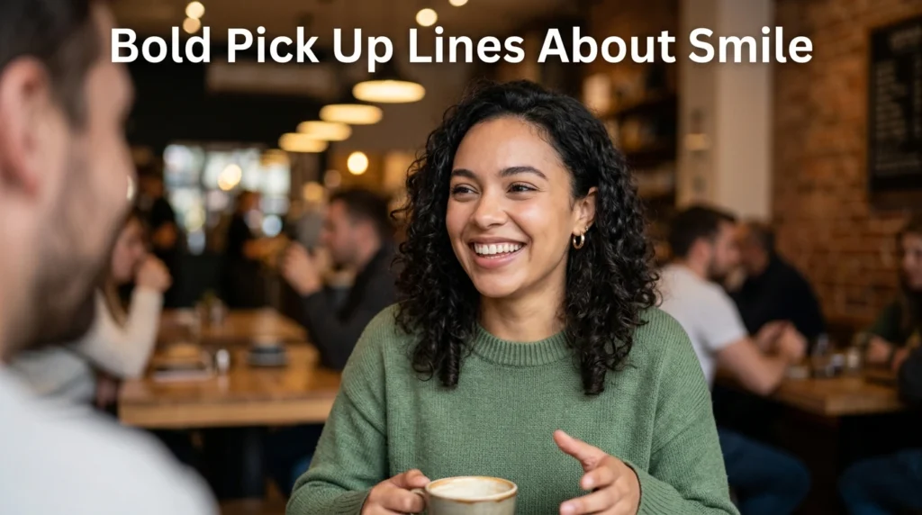 Bold Pick Up Lines About Smile