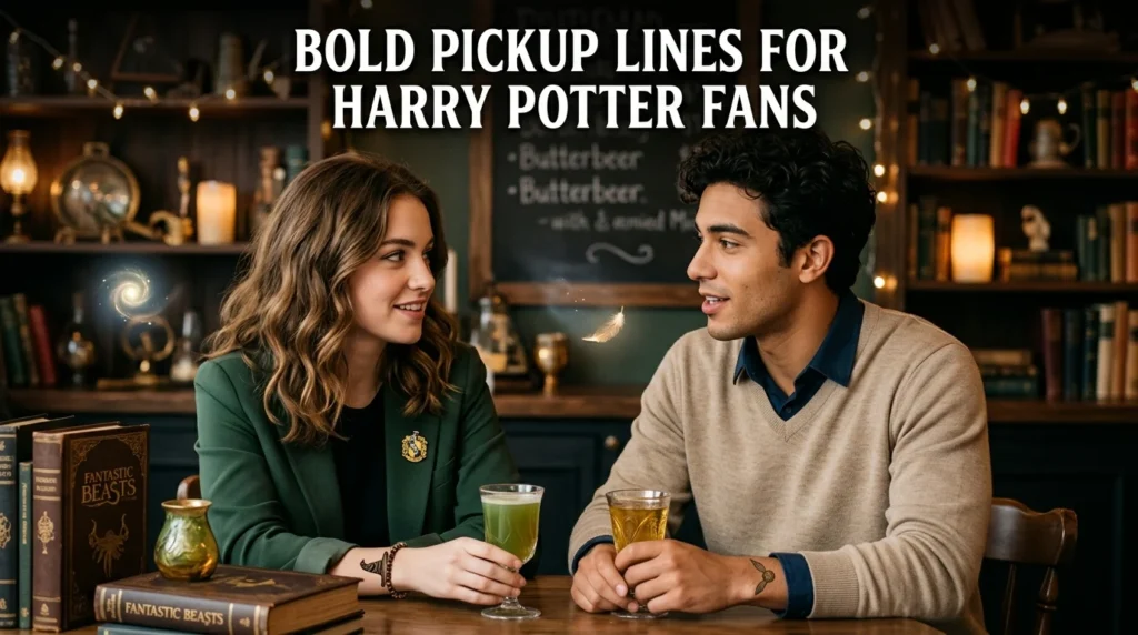 Bold Pickup Lines For Harry Potter Fans