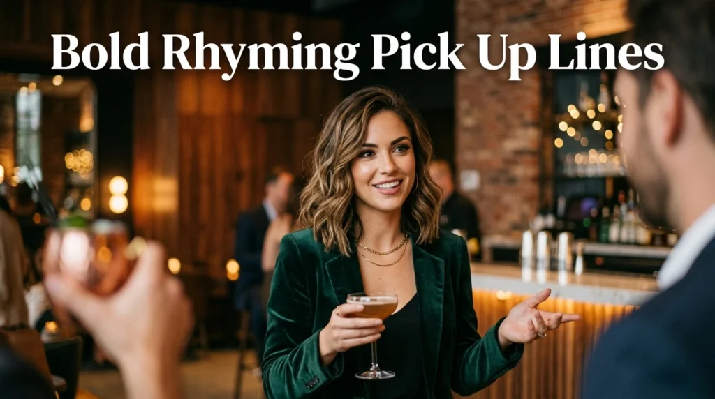 Bold Rhyming Pick Up Lines