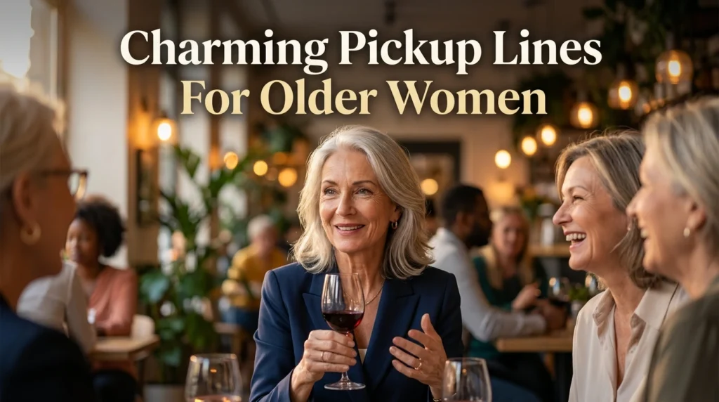 Charming Pickup Lines For Older Women