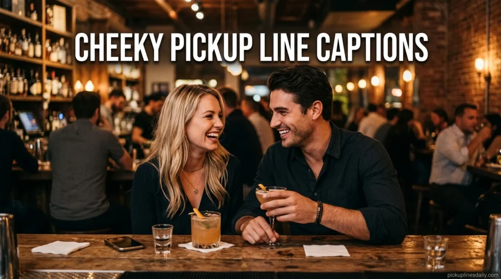 cheeky pickup line captions