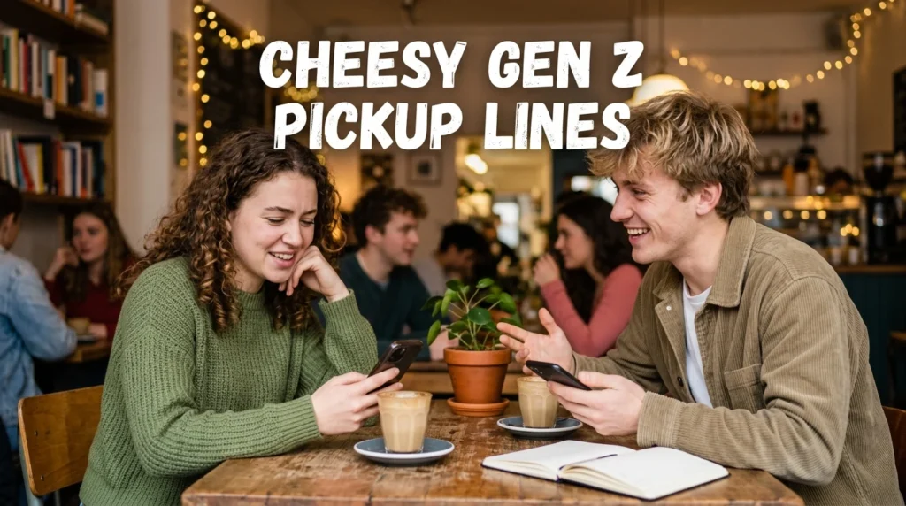 Cheesy Gen Z Pickup Lines