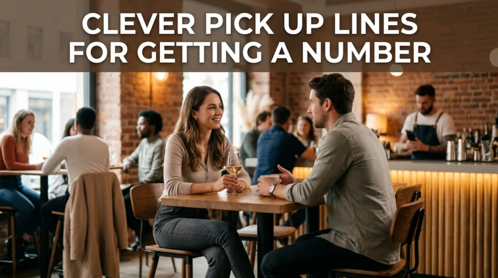 Clever Pick Up Lines For Getting A Number