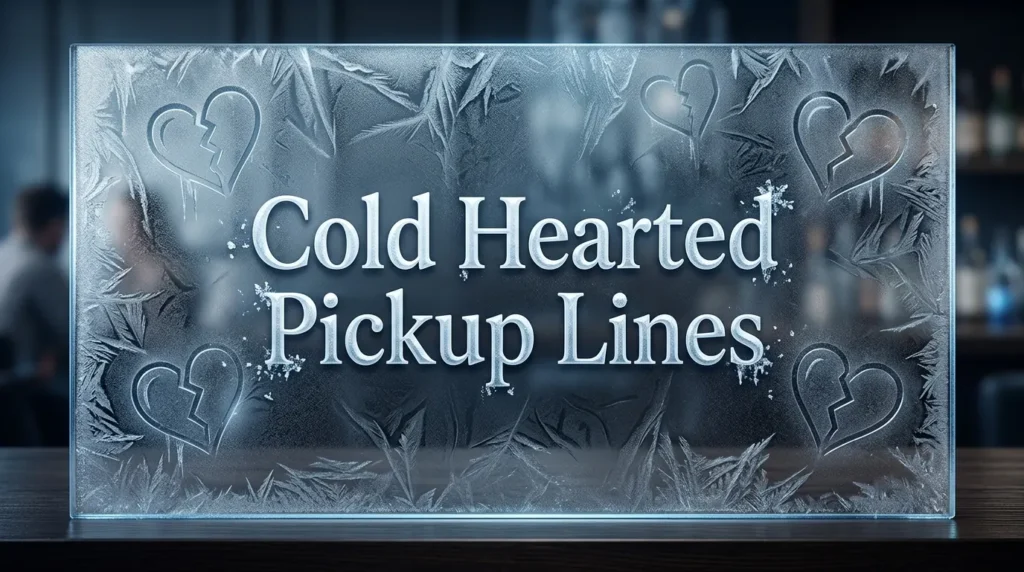 Cold Hearted Pickup Lines