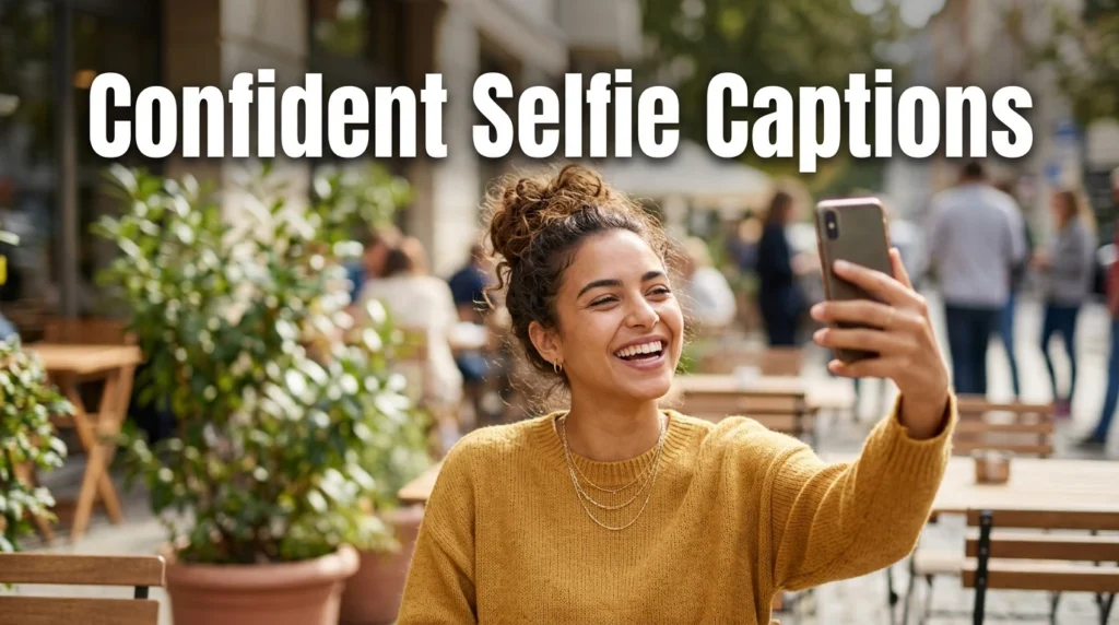 Confident Selfie Captions