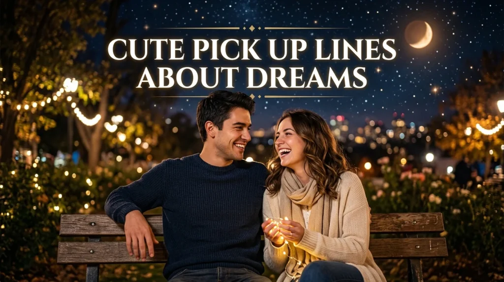 Cute Pick Up Lines About Dreams