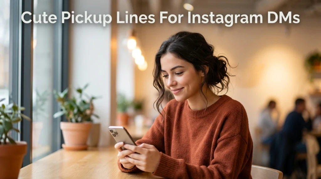 Cute Pickup Lines For Instagram DMs