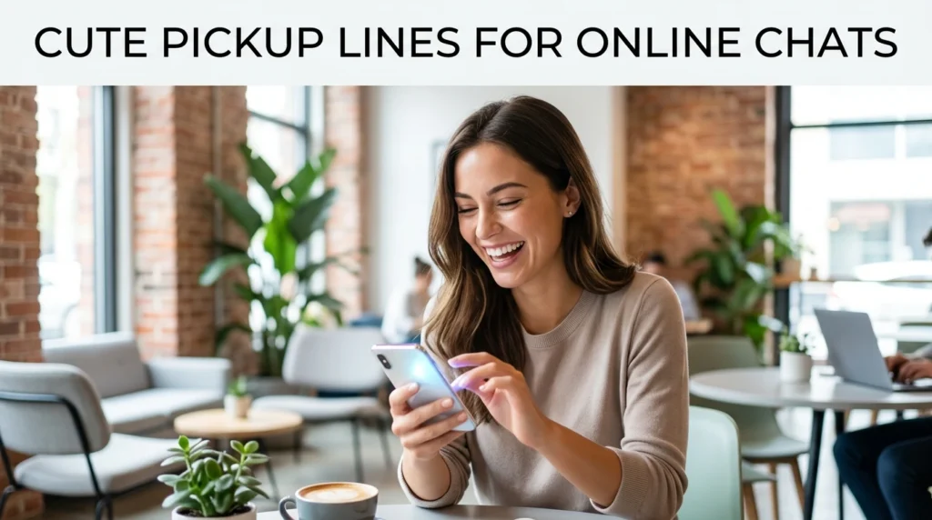 Cute Pickup Lines For Online Chats
