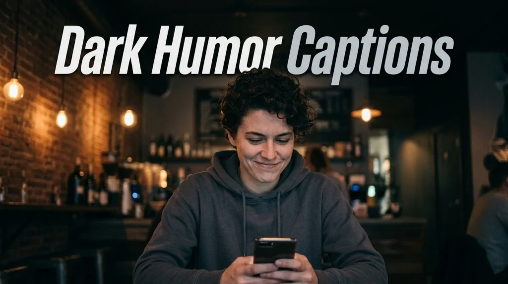 Dark Humor Captions