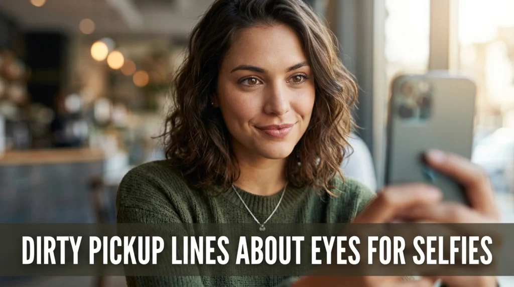 Dirty Pickup Lines About Eyes For Selfies