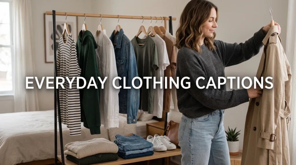 Everyday Clothing Captions
