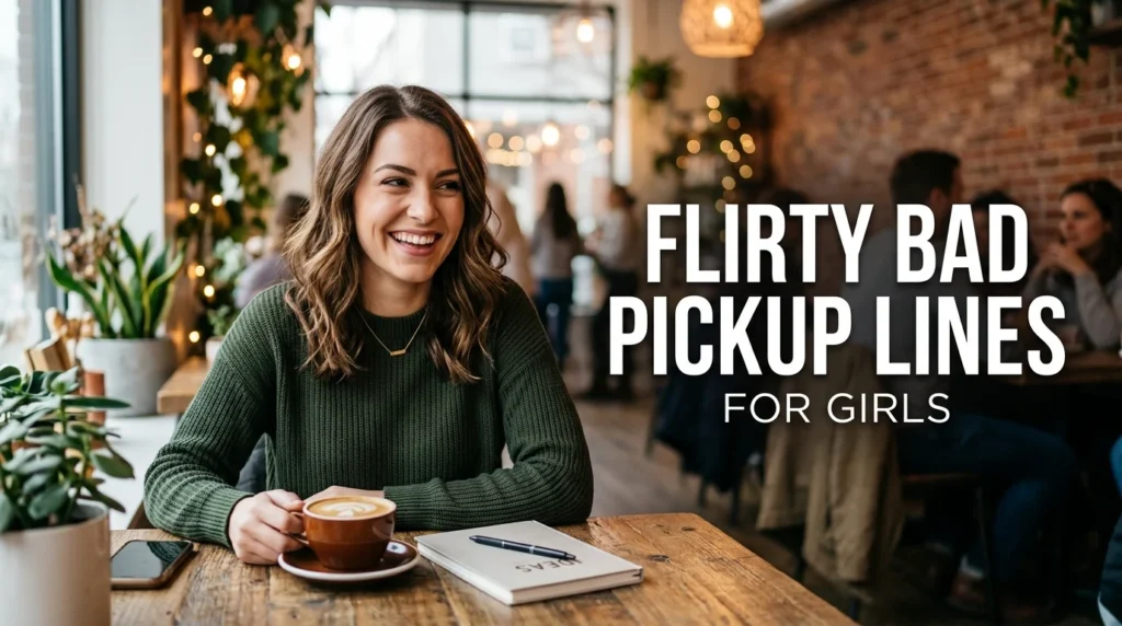 Flirty Bad Pickup Lines For Girls