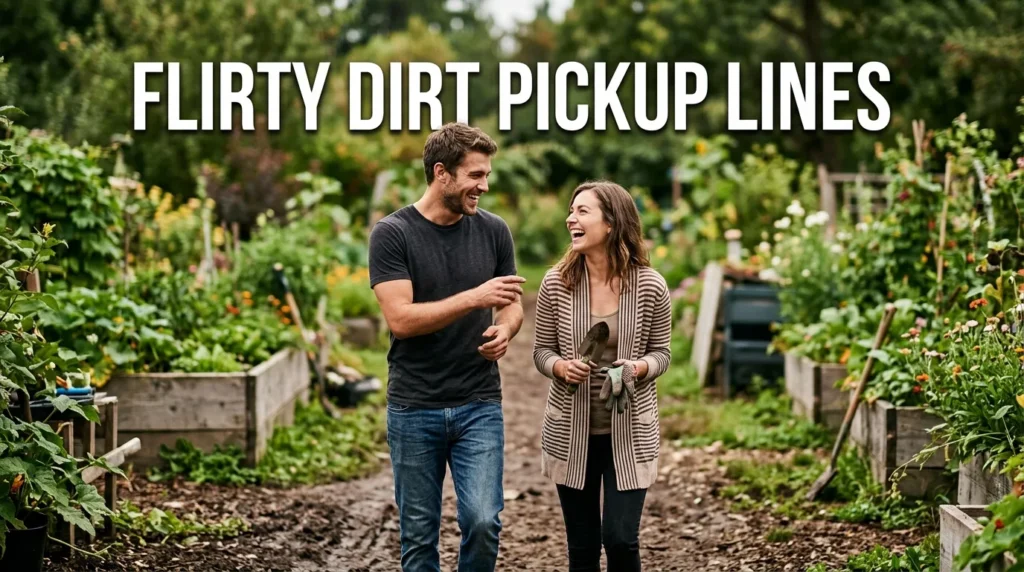 Flirty Dirt Pickup Lines