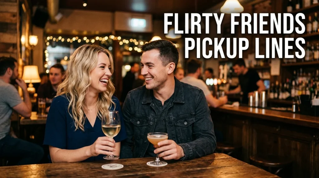 Flirty Friends Pickup Lines