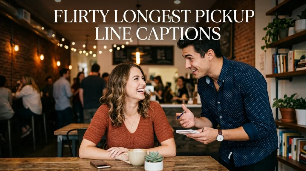 Flirty Longest Pickup Line Captions