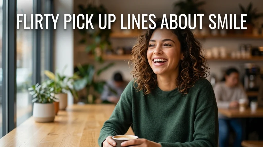 Flirty Pick Up Lines About Smile
