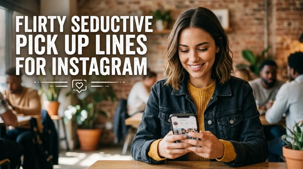 Flirty Seductive Pick Up Lines For Instagram