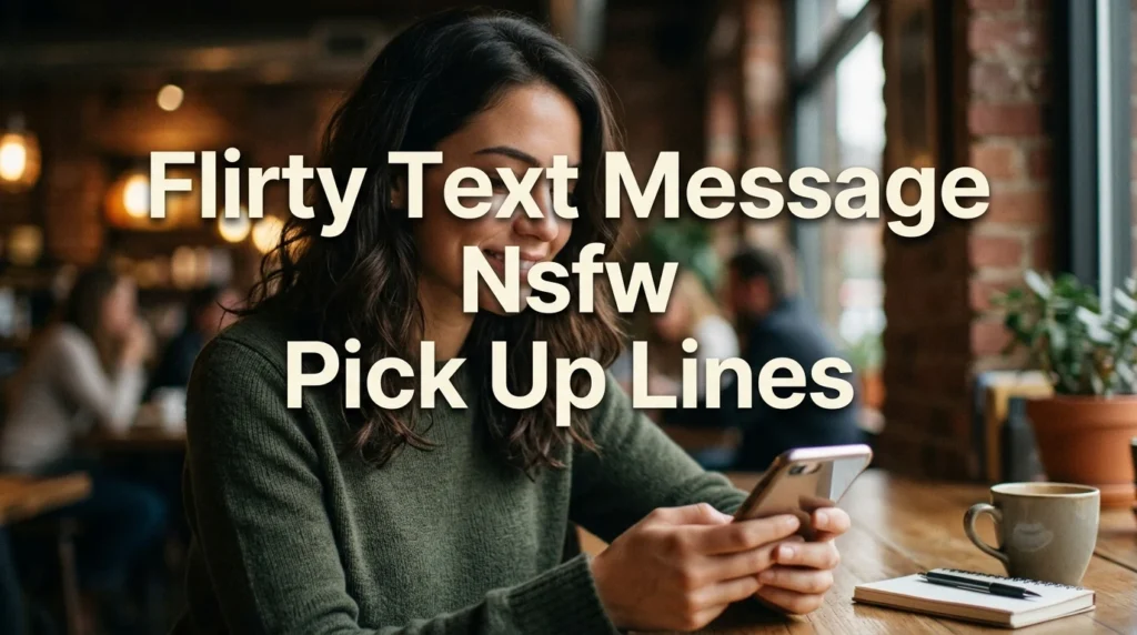 Flirty Text Message Nsfw Pick Up Lines