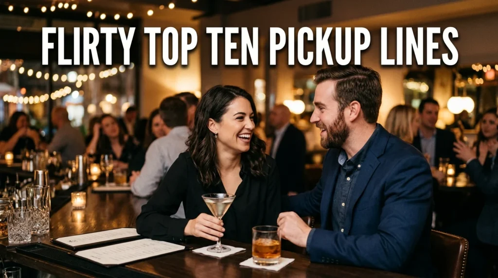 Flirty Top Ten Pickup Lines