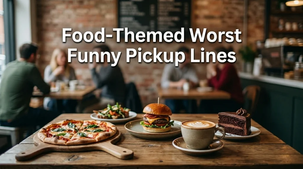 Food-Themed Worst Funny Pickup Lines