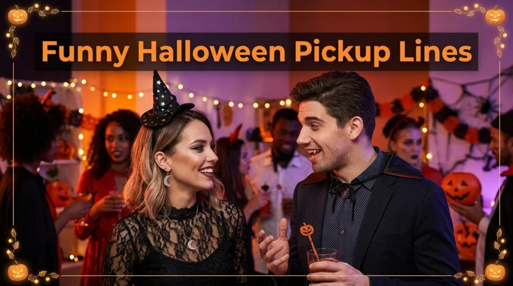 Funny Halloween Pickup Lines