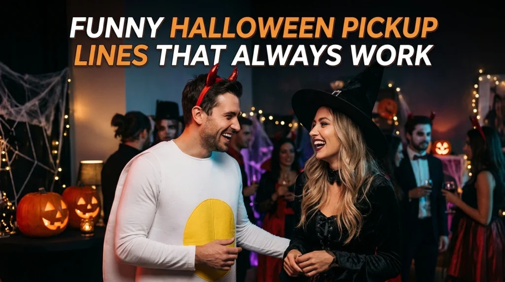 Funny Halloween Pickup Lines That Always Work