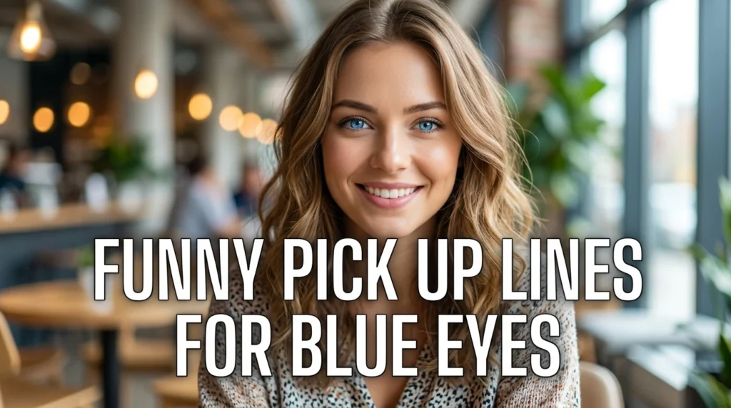 Funny Pick Up Lines For Blue Eyes