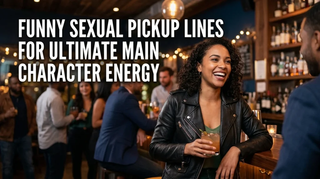 Funny Sexual Pickup Lines For Ultimate Main Character Energy