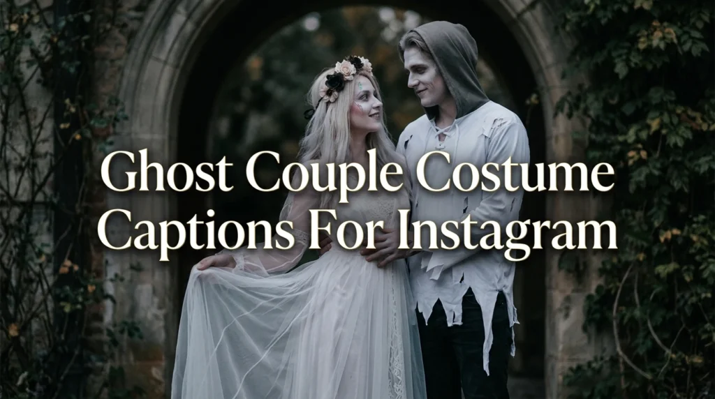Ghost Couple Costume Captions For Instagram