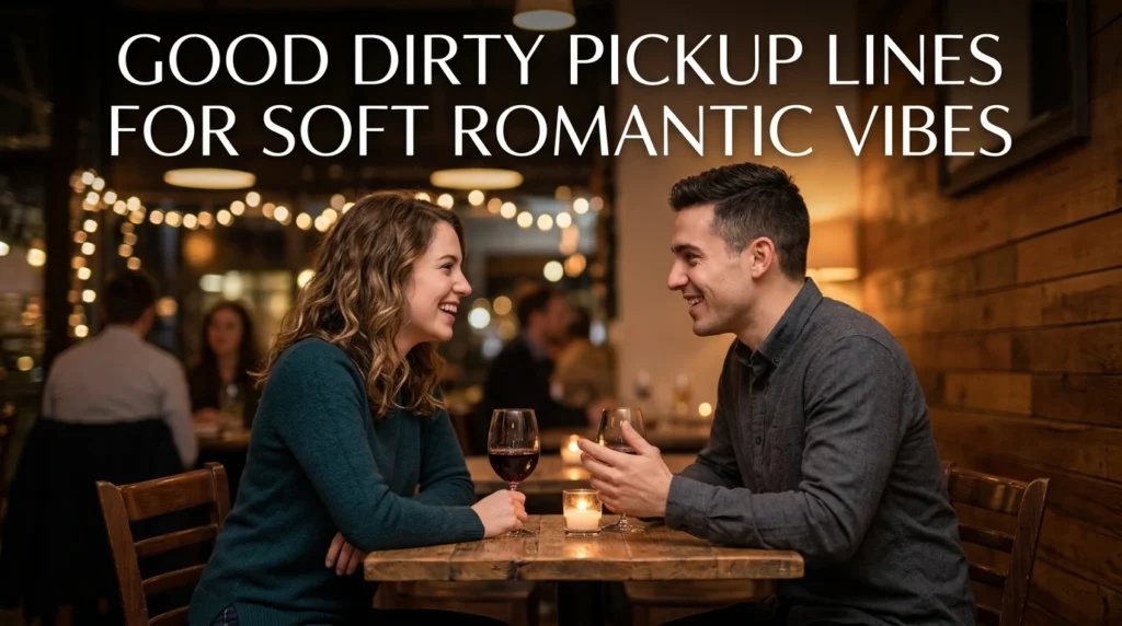 Good Dirty Pickup Lines For Soft Romantic Vibes