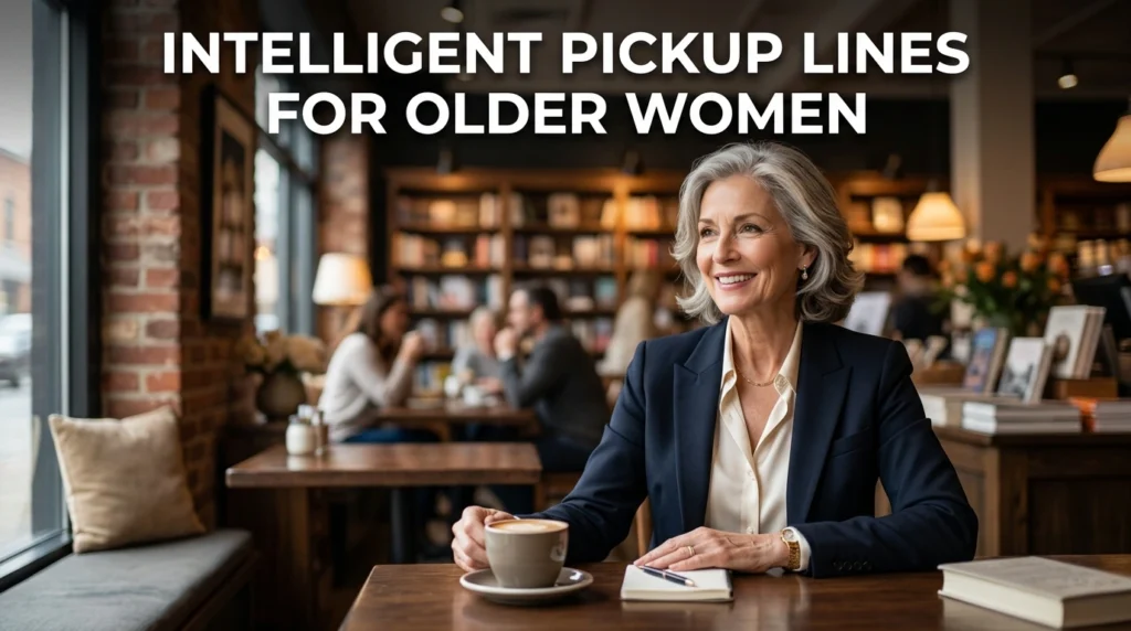 Intelligent Pickup Lines For Older Women