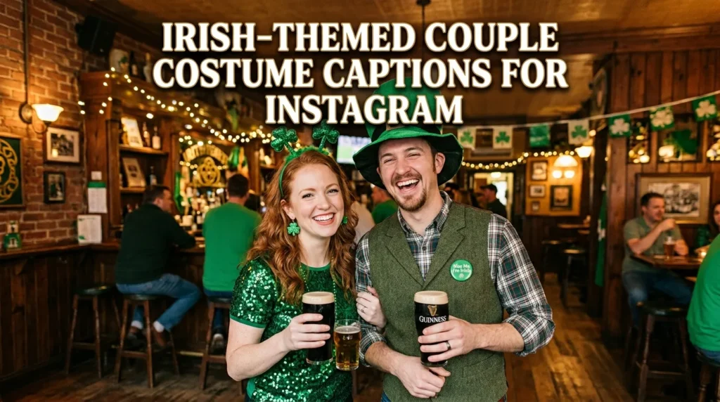 Irish-Themed Couple Costume Captions For Instagram